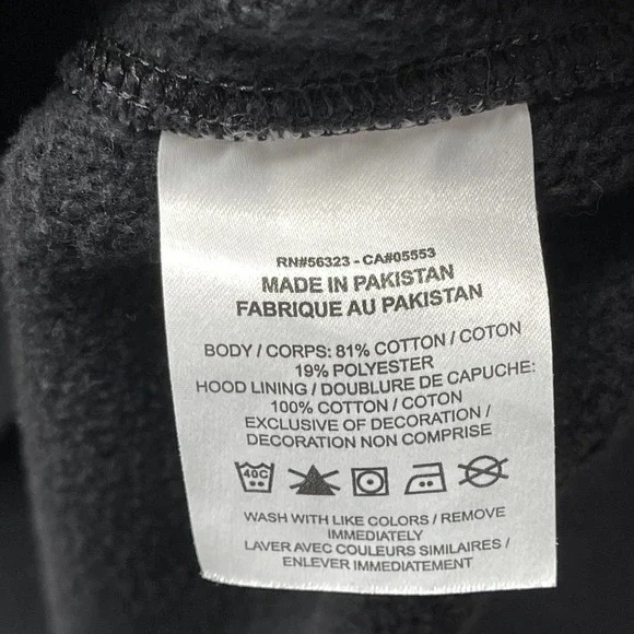 Nike Hoodie Sweatshirt Adult 2XL Black Pullover Swoosh Sportswear Athletic - Picture 4 of 11